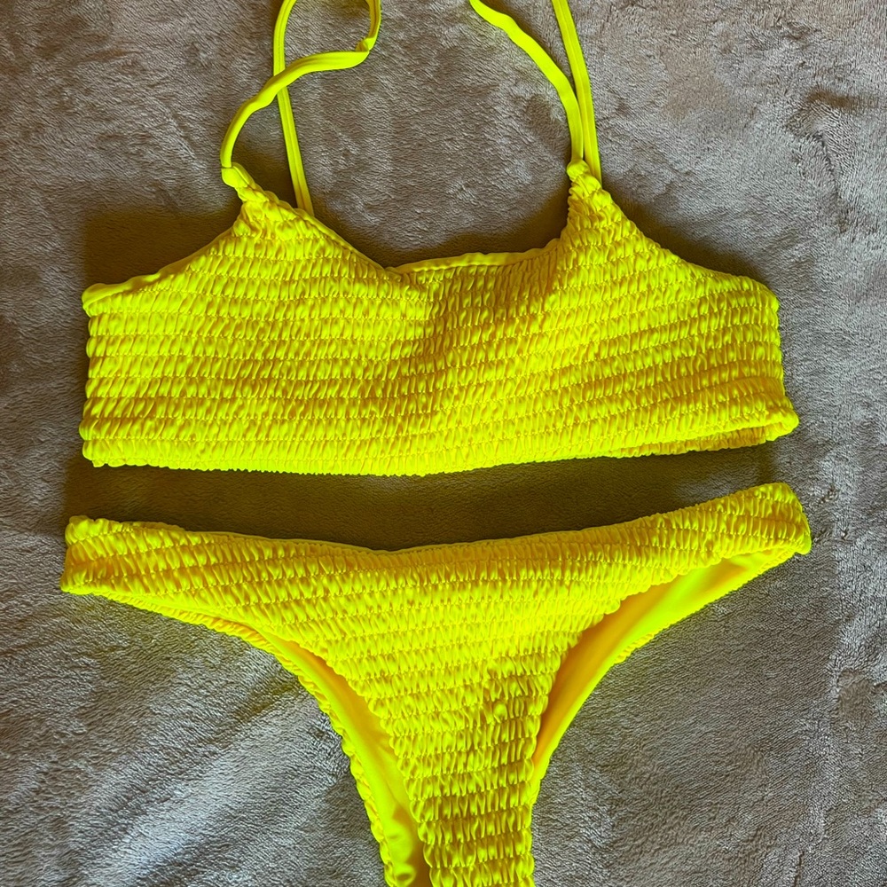 Cute Yellow Bikini